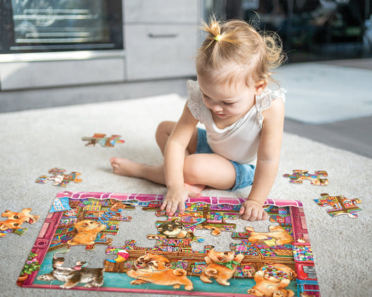 Shiba's Candy Store (35pc) 35 Piece Jigsaw Puzzle by Cobble Hill