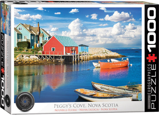 PeggyÕs Cove, Nova Scotia 1000 Piece Jigsaw Puzzle by Eurographics - 1