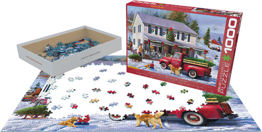 Christmas Antique Store 1000 Piece Jigsaw Puzzle by Eurographics - 3