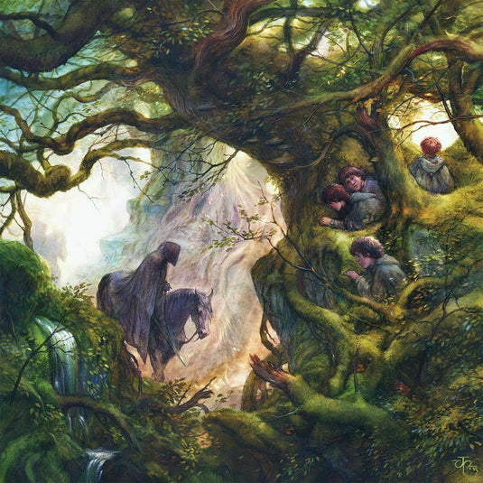 Black Rider - Lord of the Rings 500 Piece Jigsaw Puzzle by Springbok