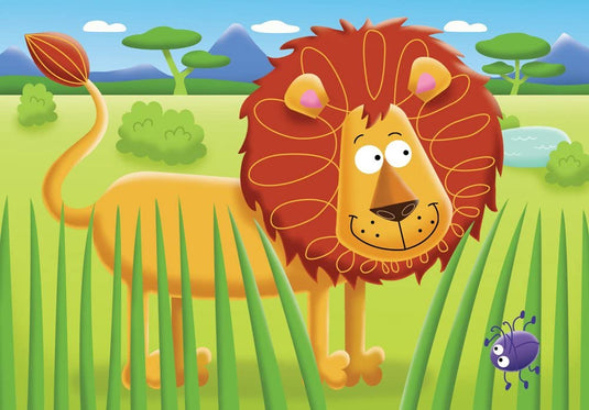 My First Puzzle On Safari 2, 3, 4, 5 Piece Jigsaw Puzzles by Ravensburger - 2