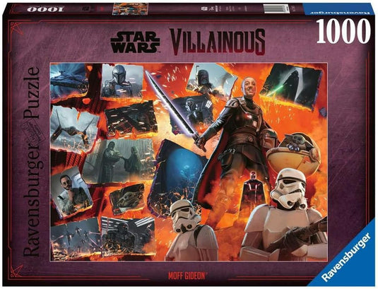 Star Wars Villainous: Moff Gideon 1000 Piece Jigsaw Puzzle by Ravensburger