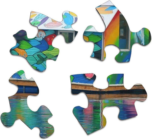 The Boathouse 500 Piece Jigsaw Puzzle by Springbok - 3