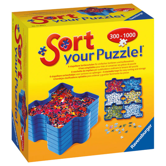 Sort your Puzzle Sorting Trays by Ravensburger