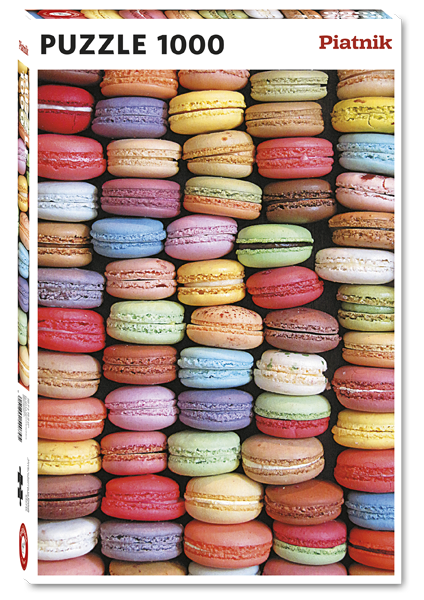 Macaroons 1000 Piece Jigsaw Puzzle by Piatnik