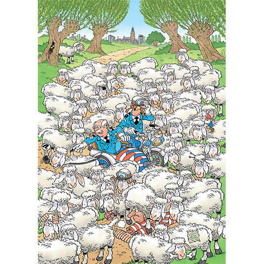 Ewe Shall Not Pass Expert 500 Piece Jigsaw Puzzle by Jumbo - 2
