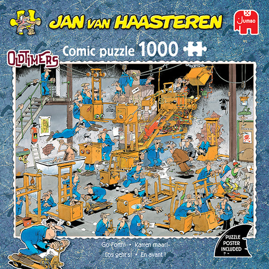 Go Forth 1000 Piece Jigsaw Puzzle by Jumbo