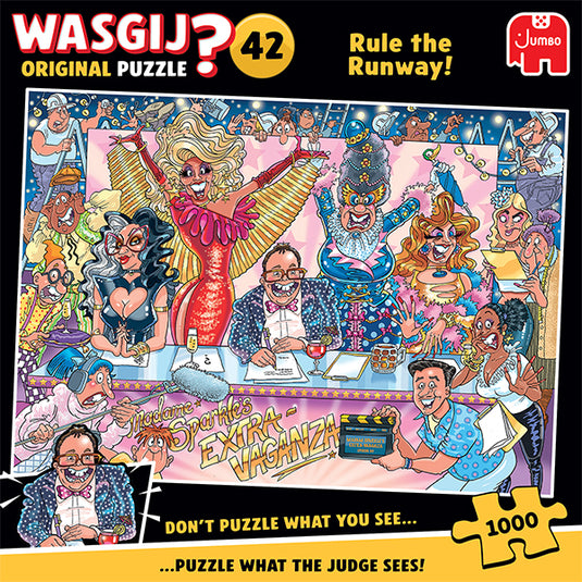Wasgij Original #42 Rule the Runway! 1000 Piece Jigsaw Puzzle by Jumbo