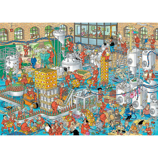 The Craft Brewery 1000 Piece Jigsaw Puzzle by Jumbo