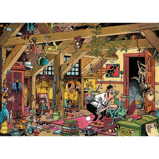 Oldtimers The bachelor 1000 Piece Jigsaw Puzzle by Jumbo