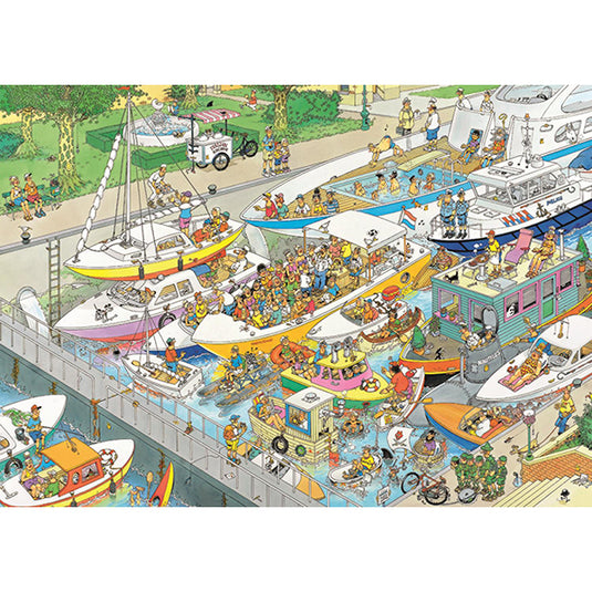 The Locks 1000 Piece Jigsaw Puzzle by Jumbo - 2
