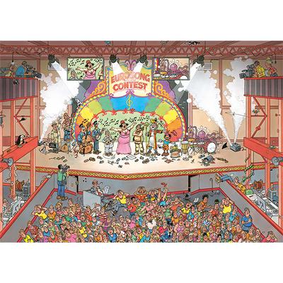 Eurosong Contest 1000 Piece Jigsaw Puzzle by Jumbo - 2