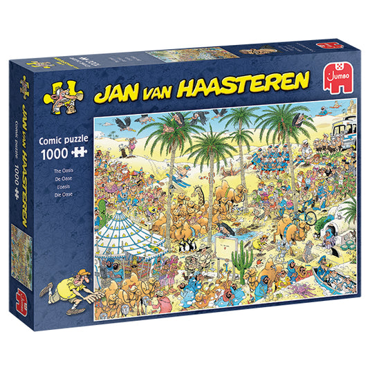 The Oasis 1000 Piece Jigsaw Puzzle by Jumbo - 1