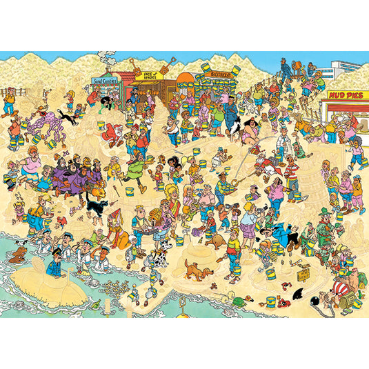 Sand Sculptures 2000 Piece Jigsaw Puzzle by Jumbo - 2