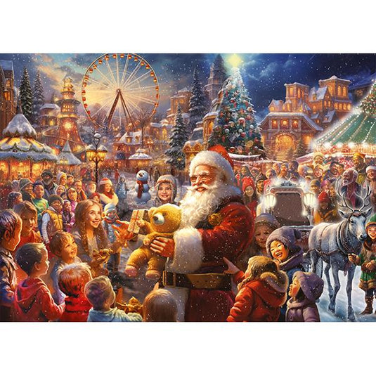 Christmas Wonderland 1000 Piece Jigsaw Puzzle by Falcon - 2