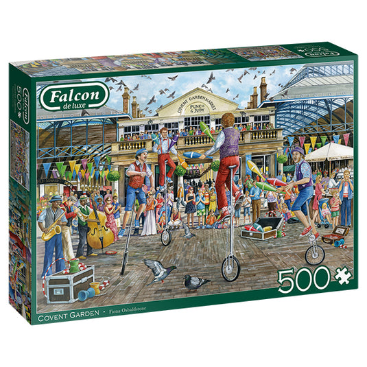 Covent Garden 500 Piece Jigsaw Puzzle by Falcon - 1