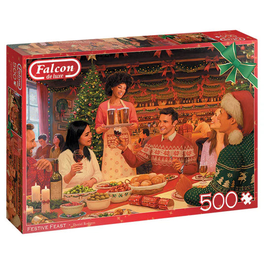 Festive Feast 500 Piece Jigsaw Puzzle by Falcon