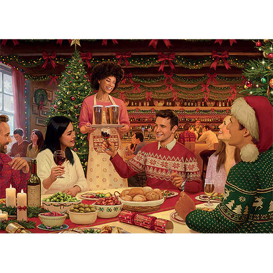 Festive Feast 500 Piece Jigsaw Puzzle by Falcon