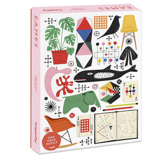 Classic Eames 1000 Piece Jigsaw Puzzle by Happily - 1