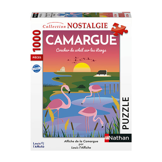 Camargue Poster 1000 Piece Jigsaw Puzzle by Nathan - 1