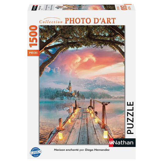 Enchanted Horizon 1500 Piece Jigsaw Puzzle by Nathan - 1