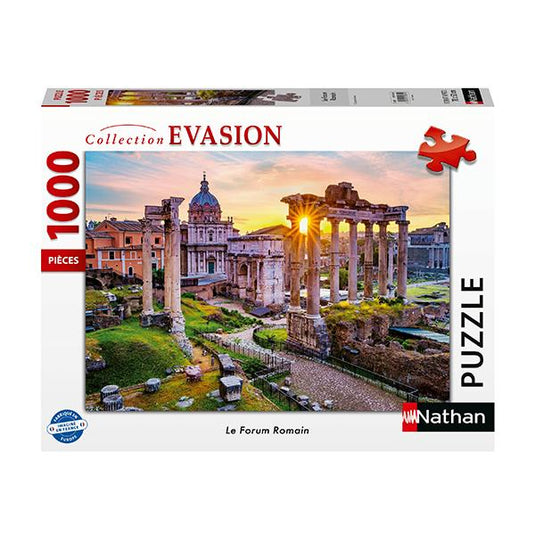 Le Forum Romain 1000 Piece Jigsaw Puzzle by Nathan - 1
