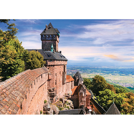 Castle of Haut-Koenigsbourg 1000 Piece Jigsaw Puzzle by Nathan - 2