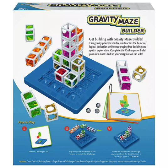 Gravity Maze Builder Board Game by Ravensburger