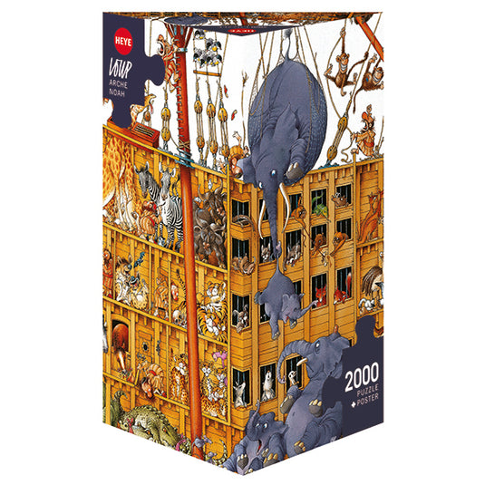 Noah's Arch 2000 Piece Jigsaw Puzzle by Heye - 1