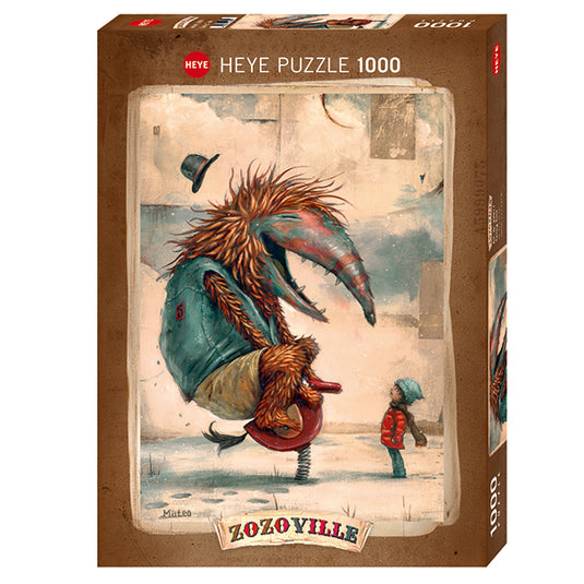 Zozoville: Spring Time 1000 Piece Jigsaw Puzzle by Heye - 1