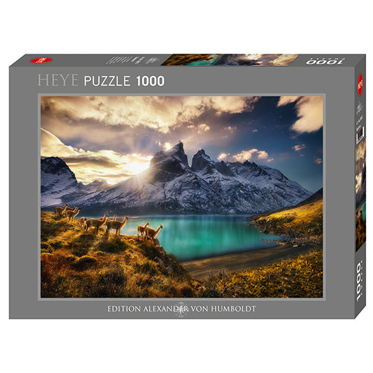 Guanacos 1000 Piece Jigsaw Puzzle by Heye - 1