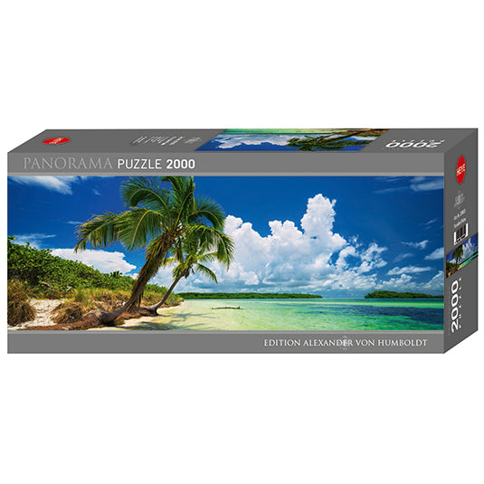 Paradise Palms 2000 Piece Jigsaw Puzzle by Heye - 1