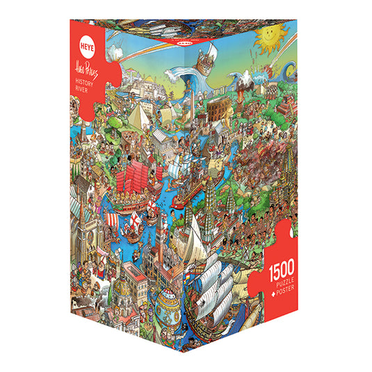 History River 1500 Piece Jigsaw Puzzle by Heye - 1