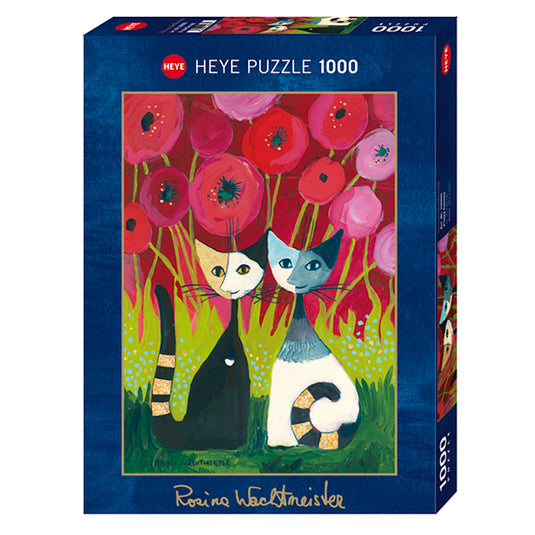 Poppy Canopy 1000 Piece Jigsaw Puzzle by Heye - 1