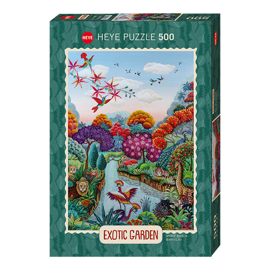 Exotic Garden: Plant Paradise 500 Piece Jigsaw Puzzle by Heye - 1