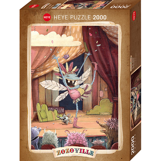 Zozoville: Off Broadway 2000 Piece Jigsaw Puzzle by Heye - 1