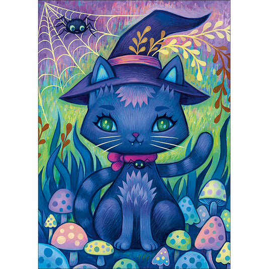 Dreaming: Witch Cat 1000 Piece Jigsaw Puzzle by Heye - 2