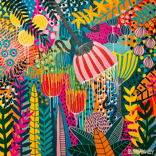 Flowery: Beautiful Futures 1000 Piece Jigsaw Puzzle by Heye - 2
