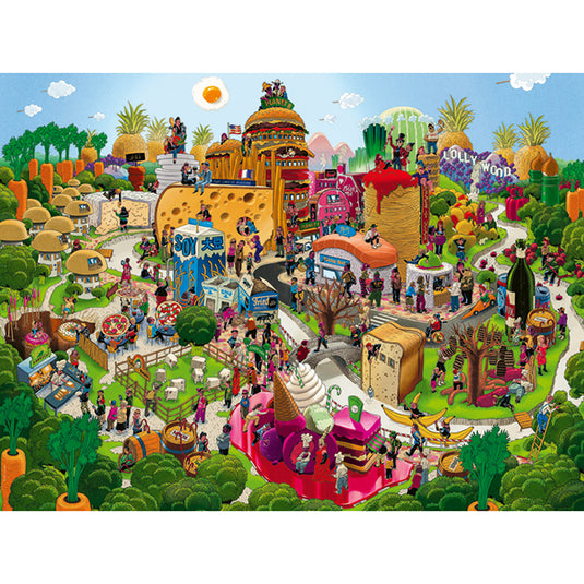 Sugar Hills 1500 Piece Jigsaw Puzzle by Heye - 2