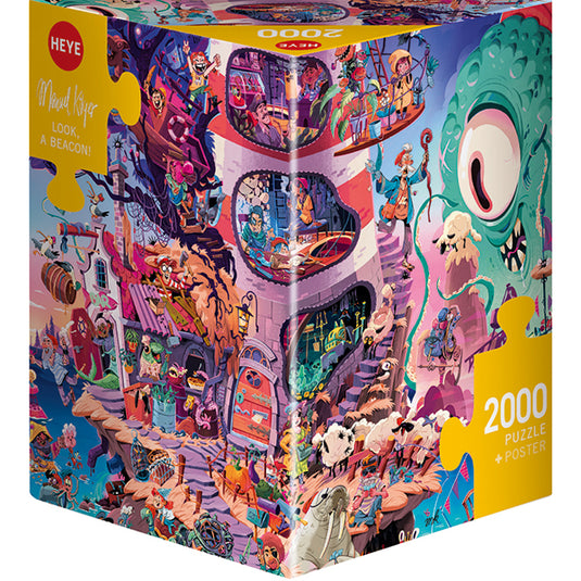 Look, a Beacon! 2000 Piece Jigsaw Puzzle by Heye - 1
