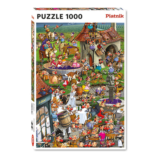 Story of Wine 1000 Piece Jigsaw Puzzle by Piatnik - 1