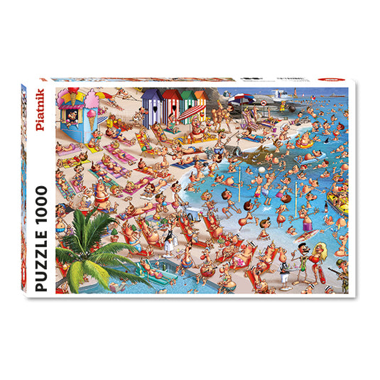 Beach 1000 Piece Jigsaw Puzzle by Piatnik - 1