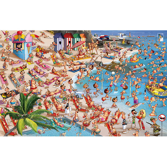 Beach 1000 Piece Jigsaw Puzzle by Piatnik - 2
