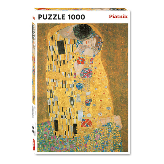 The Kiss 1000 Piece Jigsaw Puzzle by Piatnik - 1