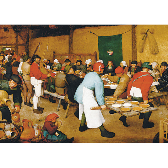Peasants Wedding 1000 Piece Jigsaw Puzzle by Piatnik - 2