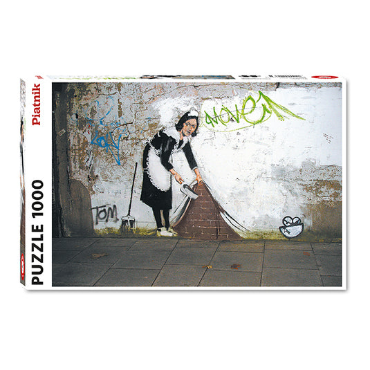 Maid (Banksy) 1000 Piece Jigsaw Puzzle by Piatnik - 1