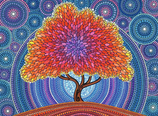 Elspeth McLean: Tree of Life 500 Piece Jigsaw Puzzle - 2