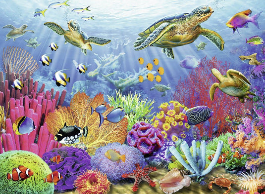 Tropical Waters 500 Piece Jigsaw Puzzle by Ravensburger