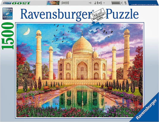 Taj Mahal 1500 Piece Jigsaw Puzzle by Ravensburger - 1