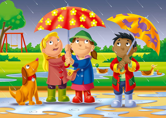 My First Puzzle What's the Weather 6, 8, 10, 12 Piece Jigsaw Puzzles by Ravensburger - 5
